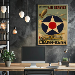 Join the Air Service Recruitment Poster PosterGoat