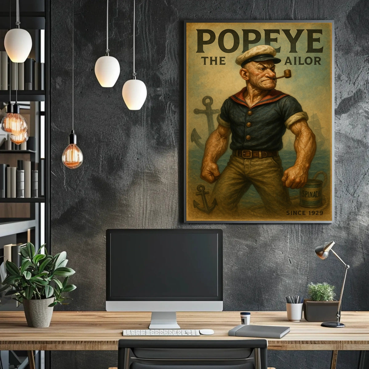 Popeye 1929 Art Poster POP-09