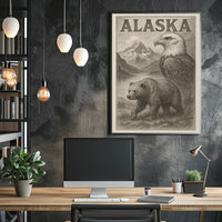 Alaska Wildlife Poster