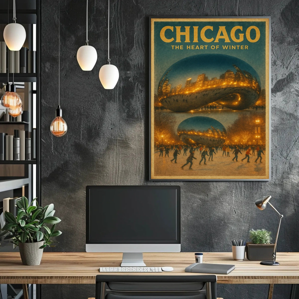 Chicago The Heart Of Winter Poster