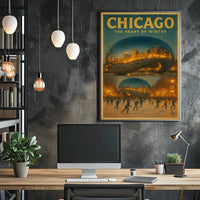 Chicago The Heart Of Winter Poster