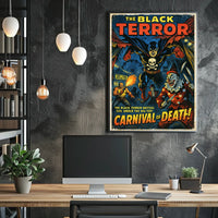 The Black Terror Carnival of Death Poster