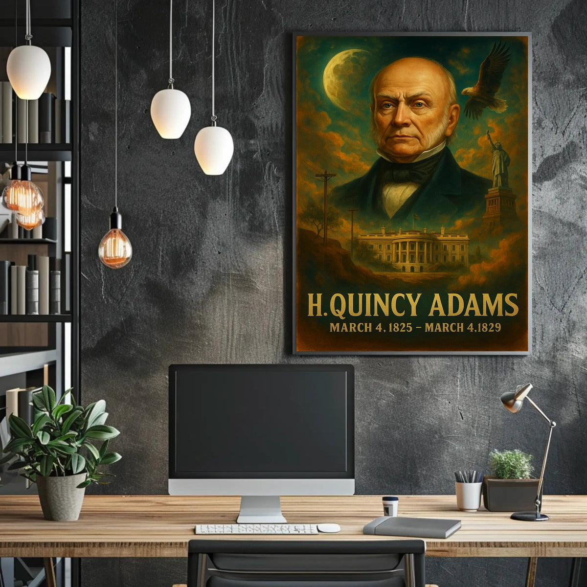 John Quincy Adams 6Th President Poster