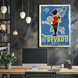 Allez Au Revard Aix-Les-Bains, France Poster
