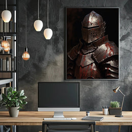 The Bloodstained Knight Poster