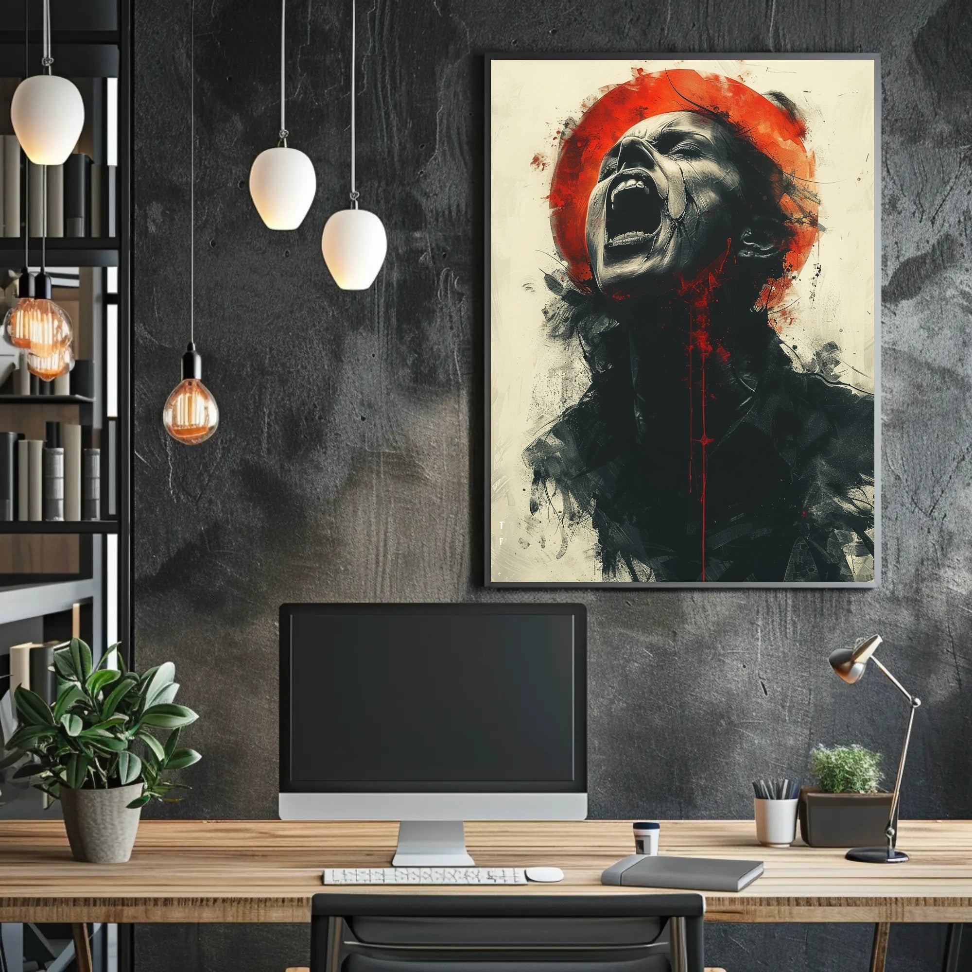 Expression of Anguish Poster PosterGoat