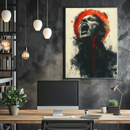 Expression of Anguish Poster PosterGoat