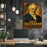 James Buchanan 15Th President Poster