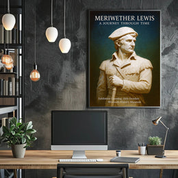 Meriwether Lewis A Journey Through Time Poster PosterGoat