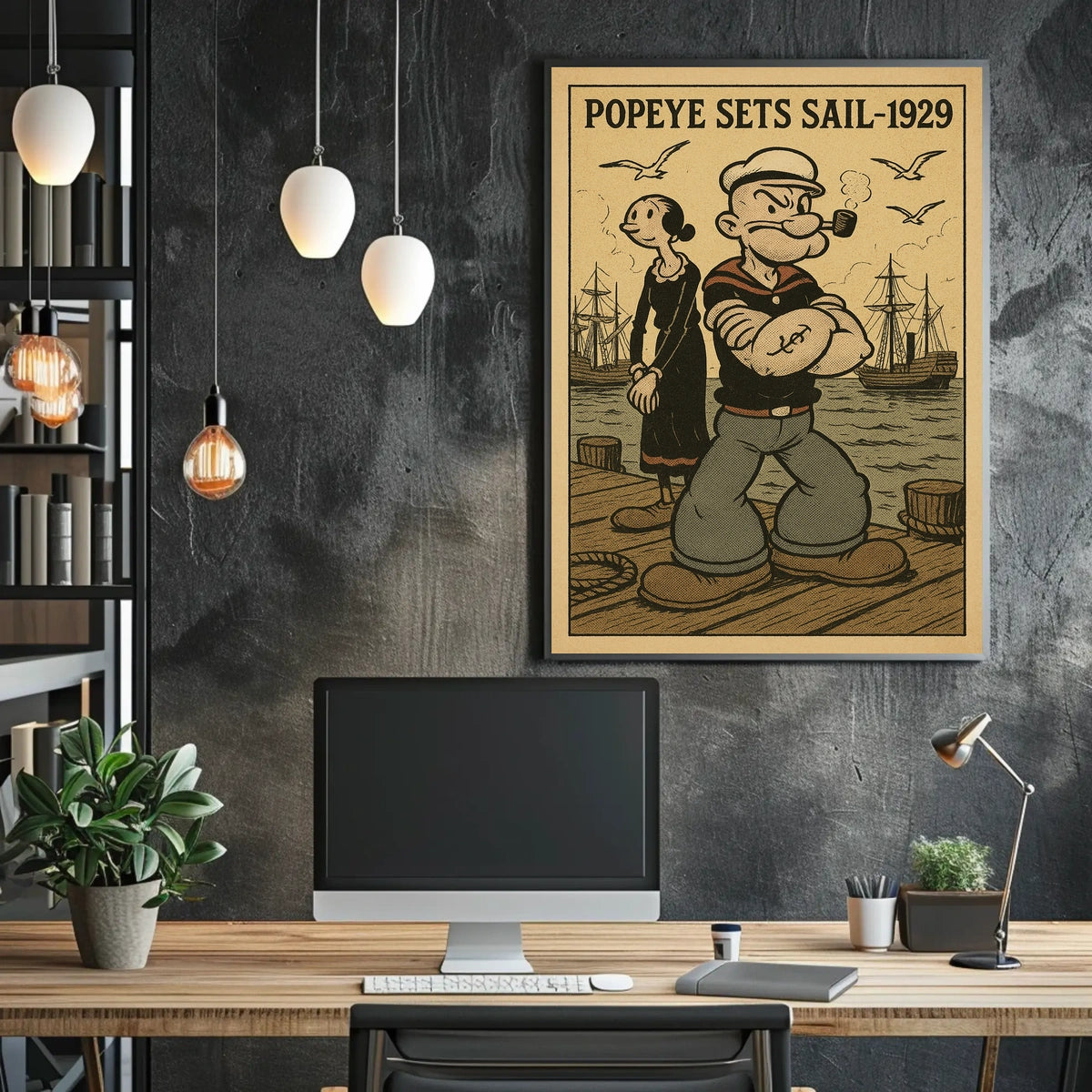 Popeye 1929 Art Poster POP-185