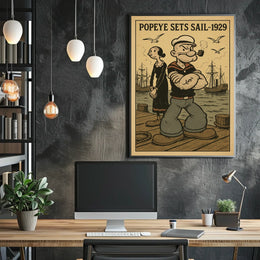 Popeye 1929 Art Poster POP-185