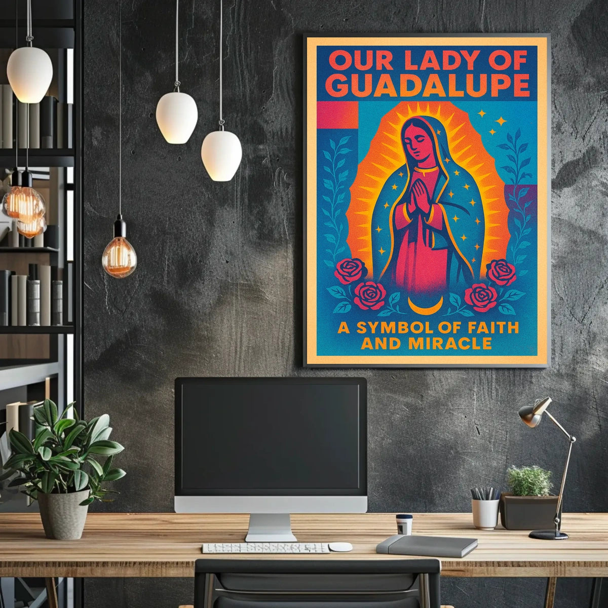 Our Lady Of Guadalupe A Symbol Of Poster