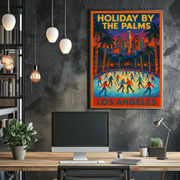 Holiday By The Palms Poster