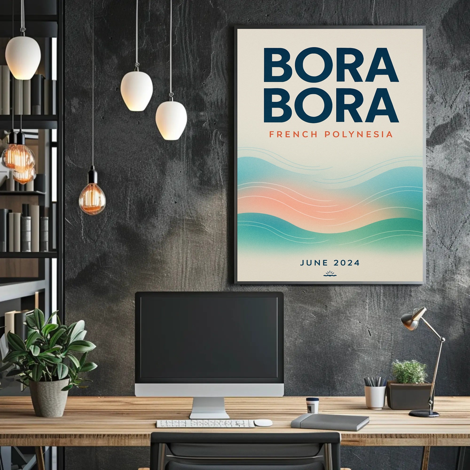 Bora Bora Travel Poster PosterGoat
