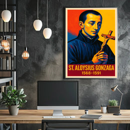 St. Aloysius Gonzaga Poster