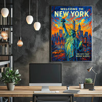 Welcome to New York Poster PosterGoat