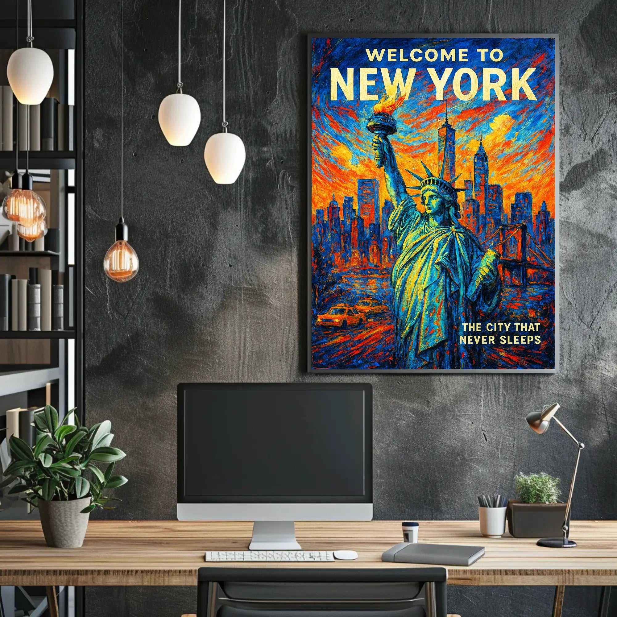 Welcome to New York Poster PosterGoat