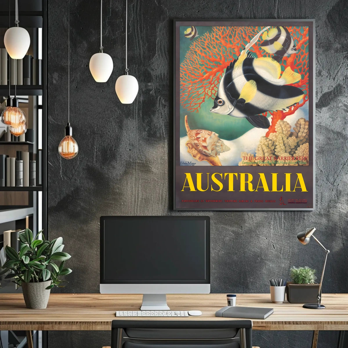 Australia The Great Barrier Reef Poster