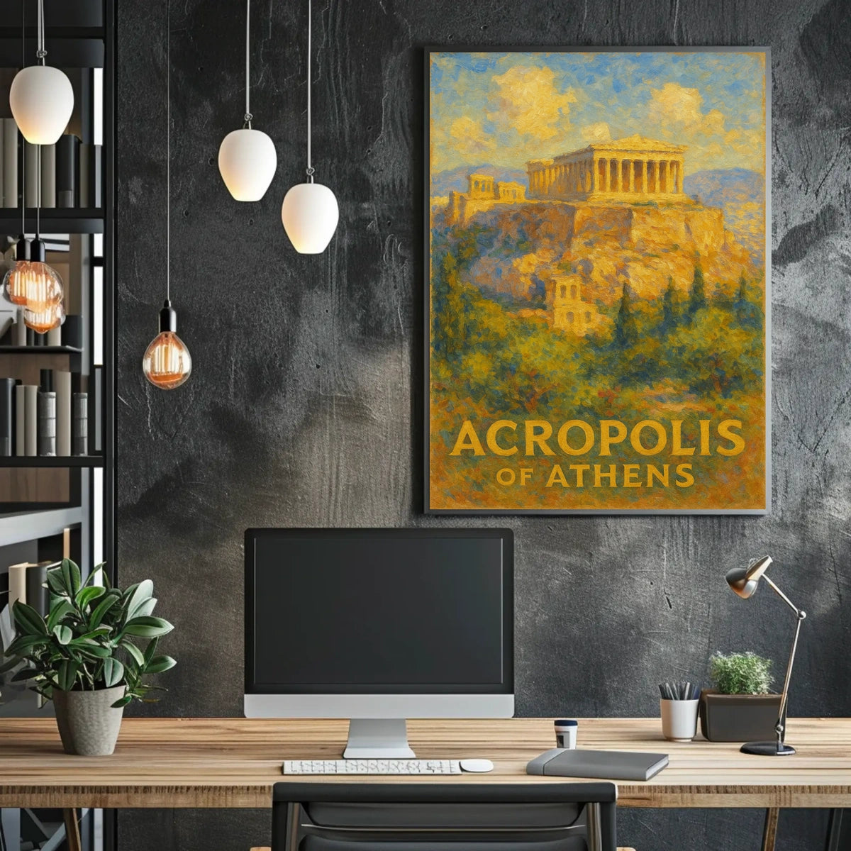 Acropolis of Athens Poster