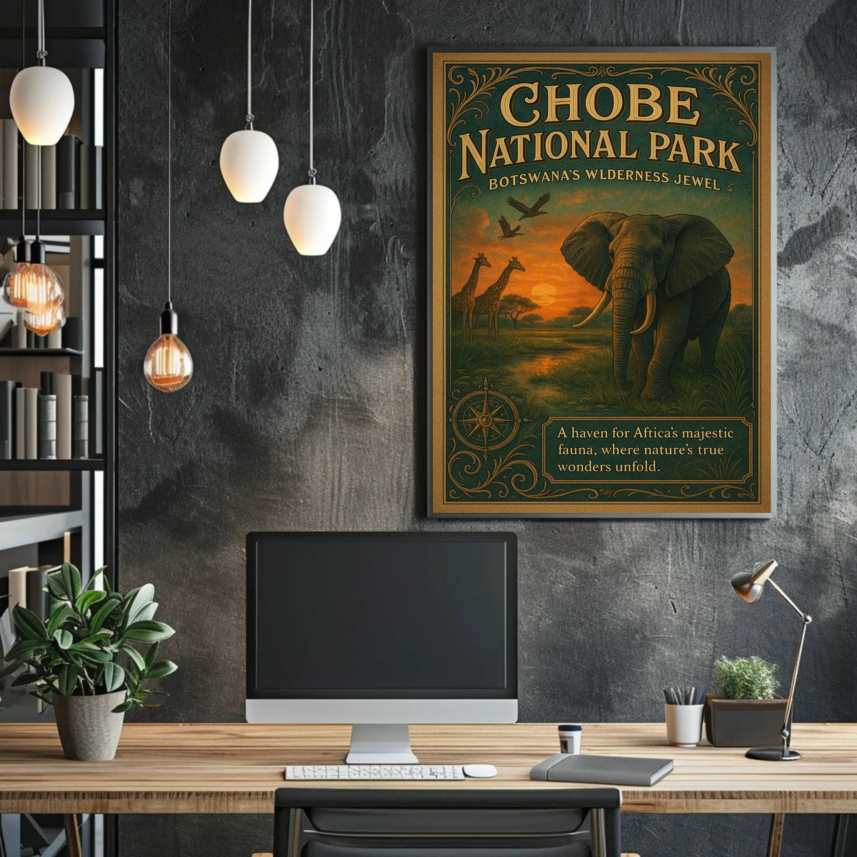 Chobe National Park Botswanas Wilderness Jewel Poster