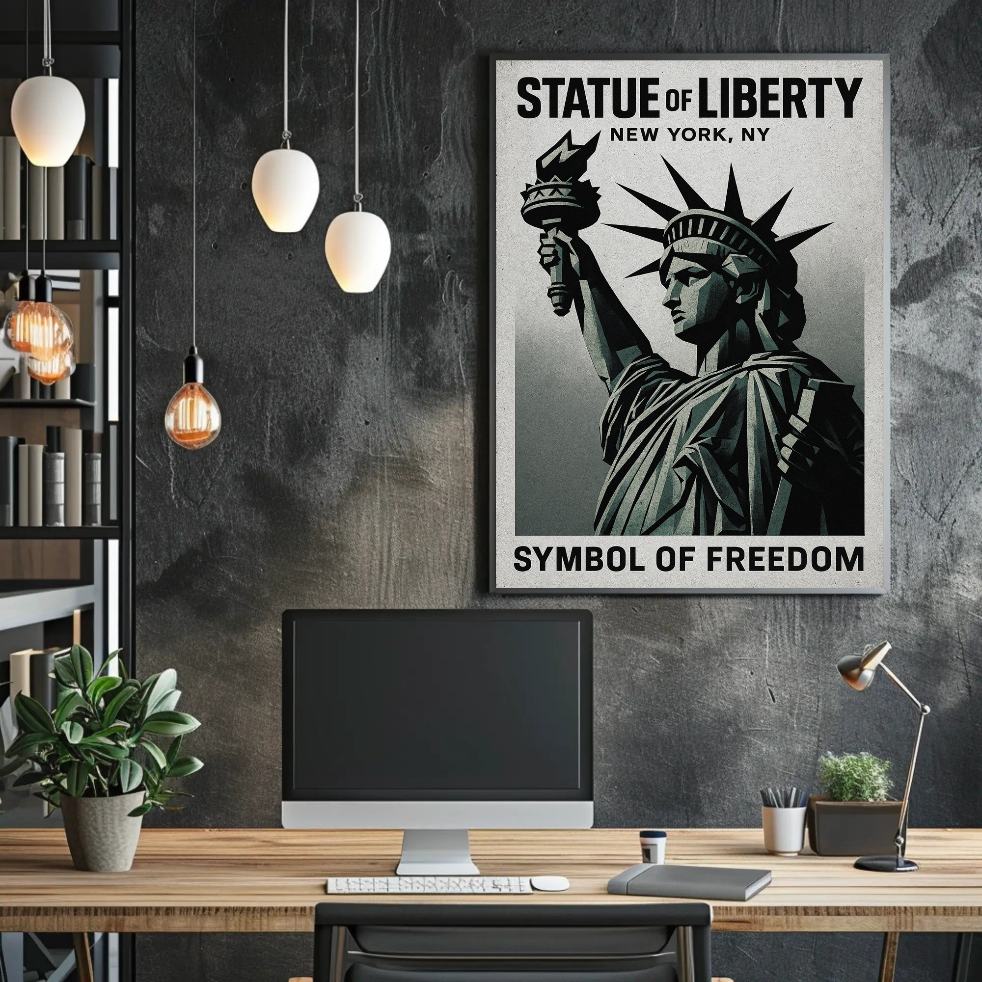 Statue of Liberty Symbol of Freedom Poster