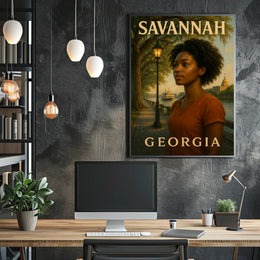 Savannah, Georgia Poster