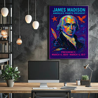 James Madison 4Th President Poster