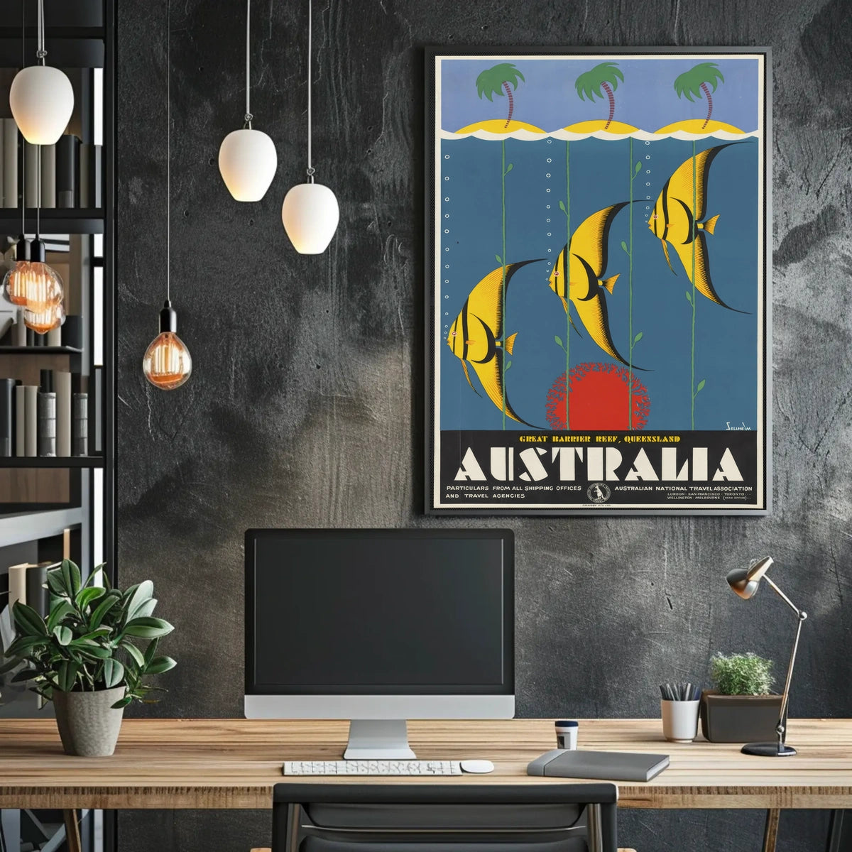 Explore The Great Barrier Reef Poster