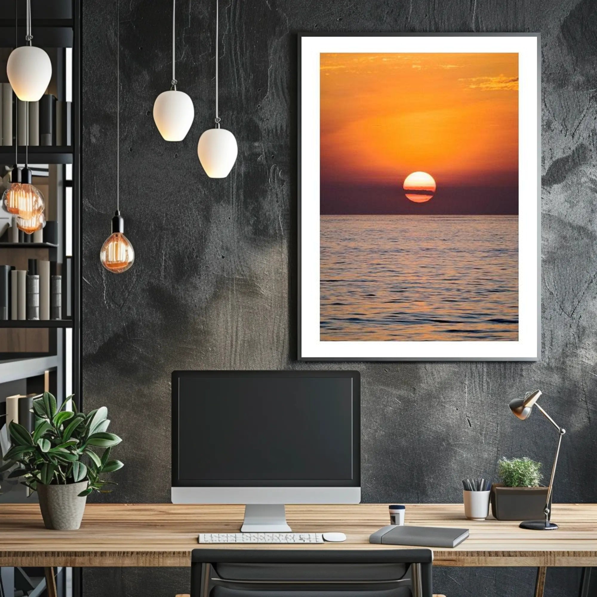 Tranquil Sunset Poster PosterGoat