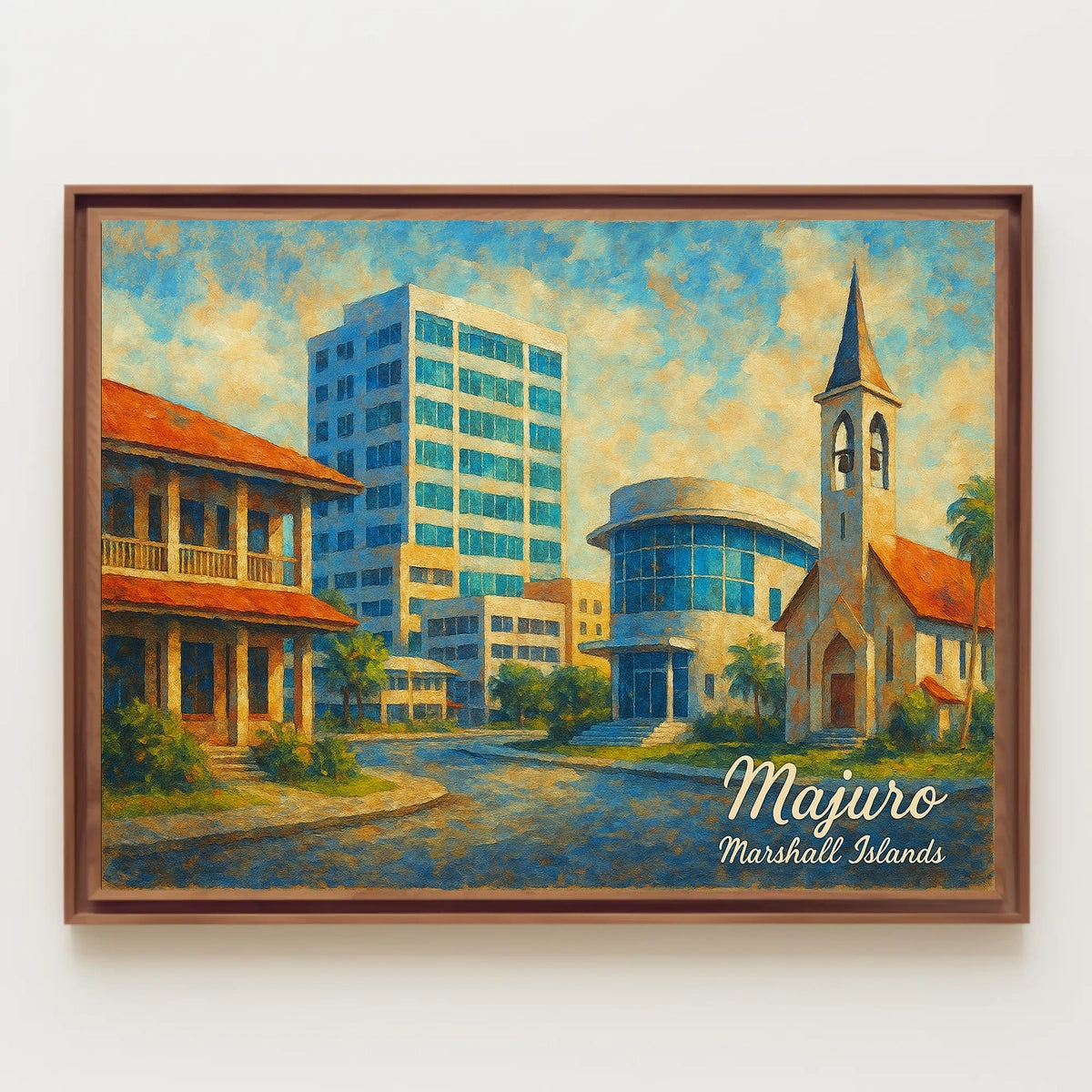 Majuro Marshall Islands Poster