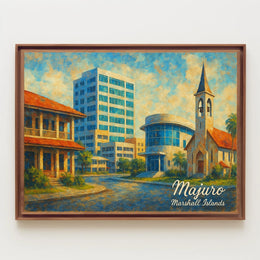 Majuro Marshall Islands Poster