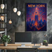 New York City Skyline Poster