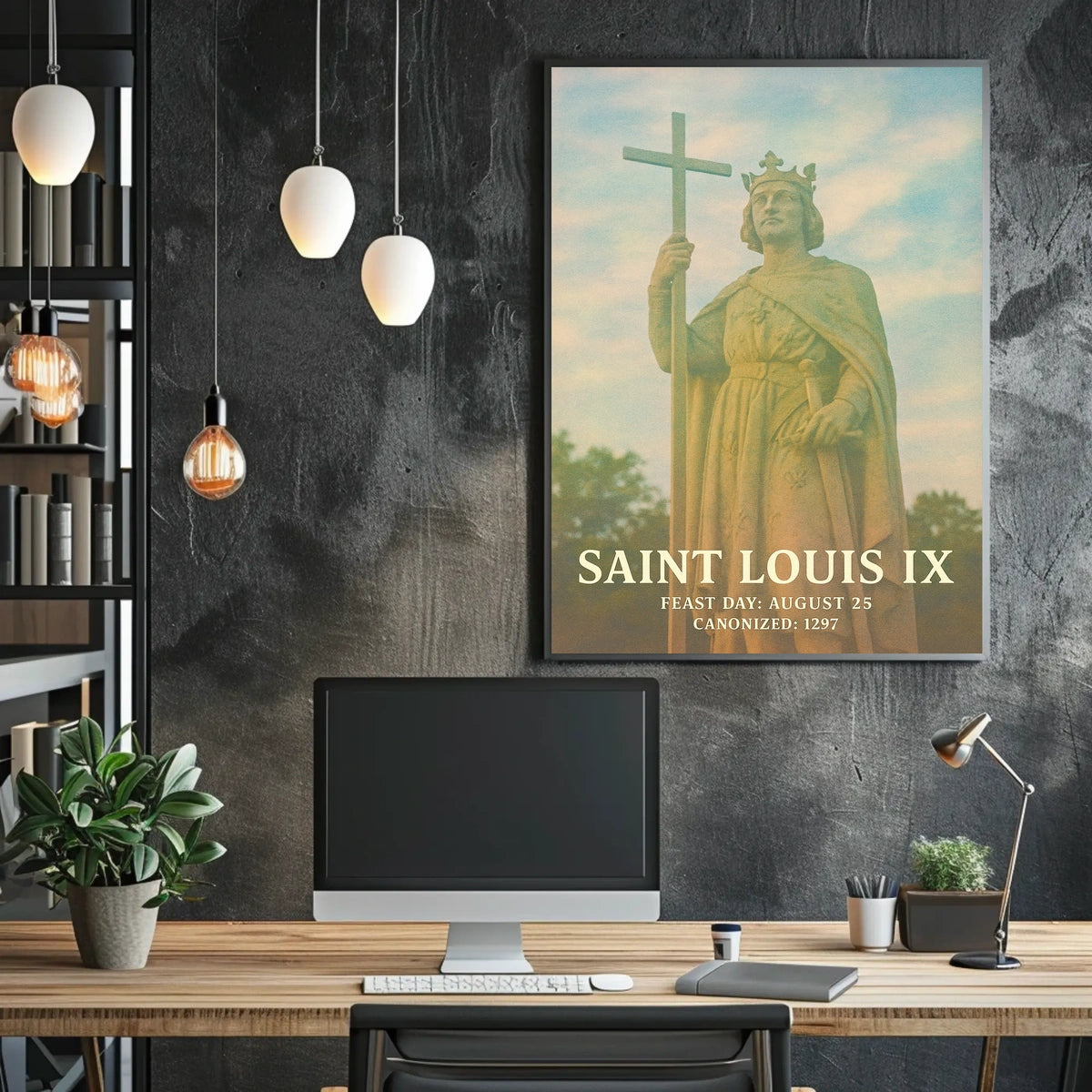 Saint Louis Ix Poster