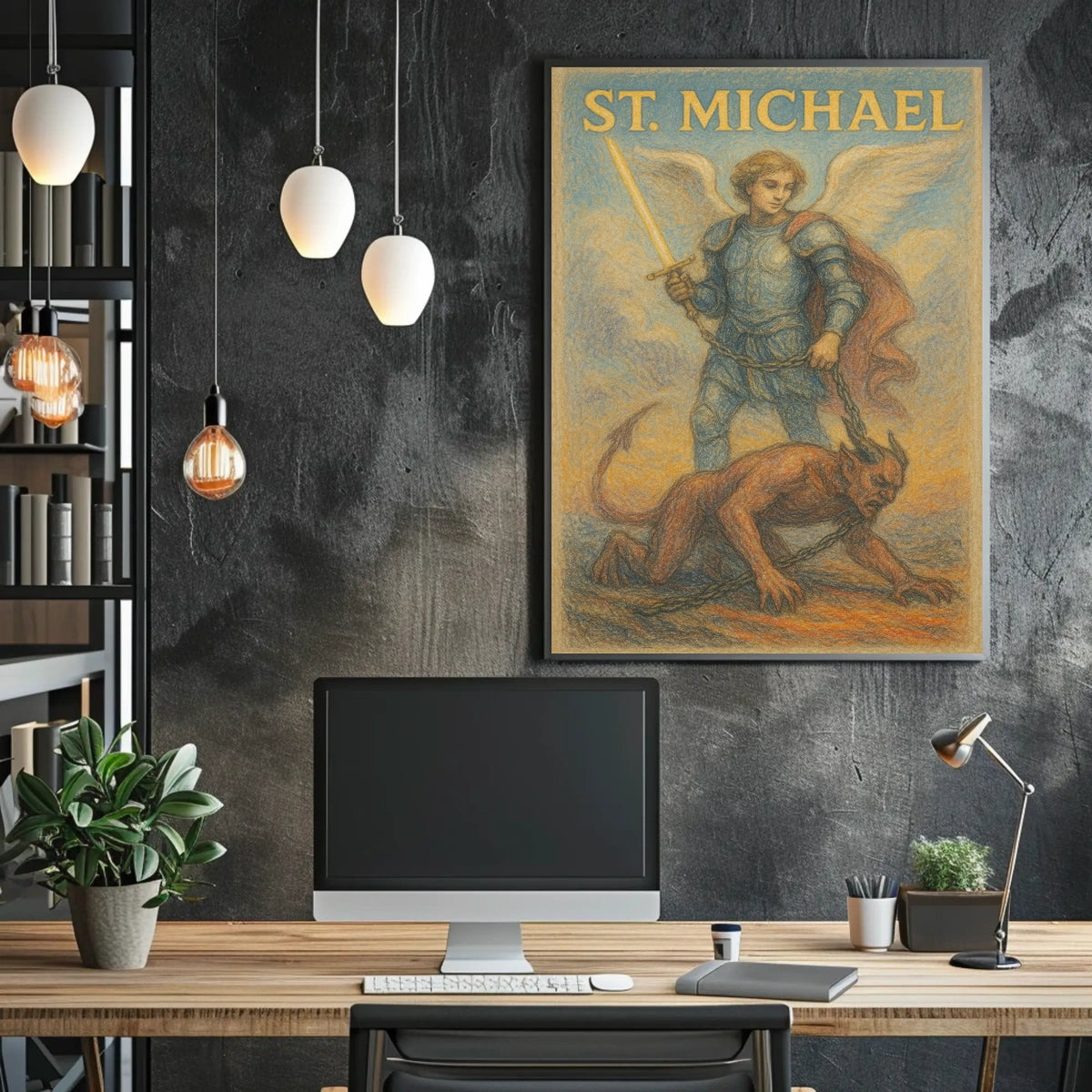 St. Michael The Archangel Poster