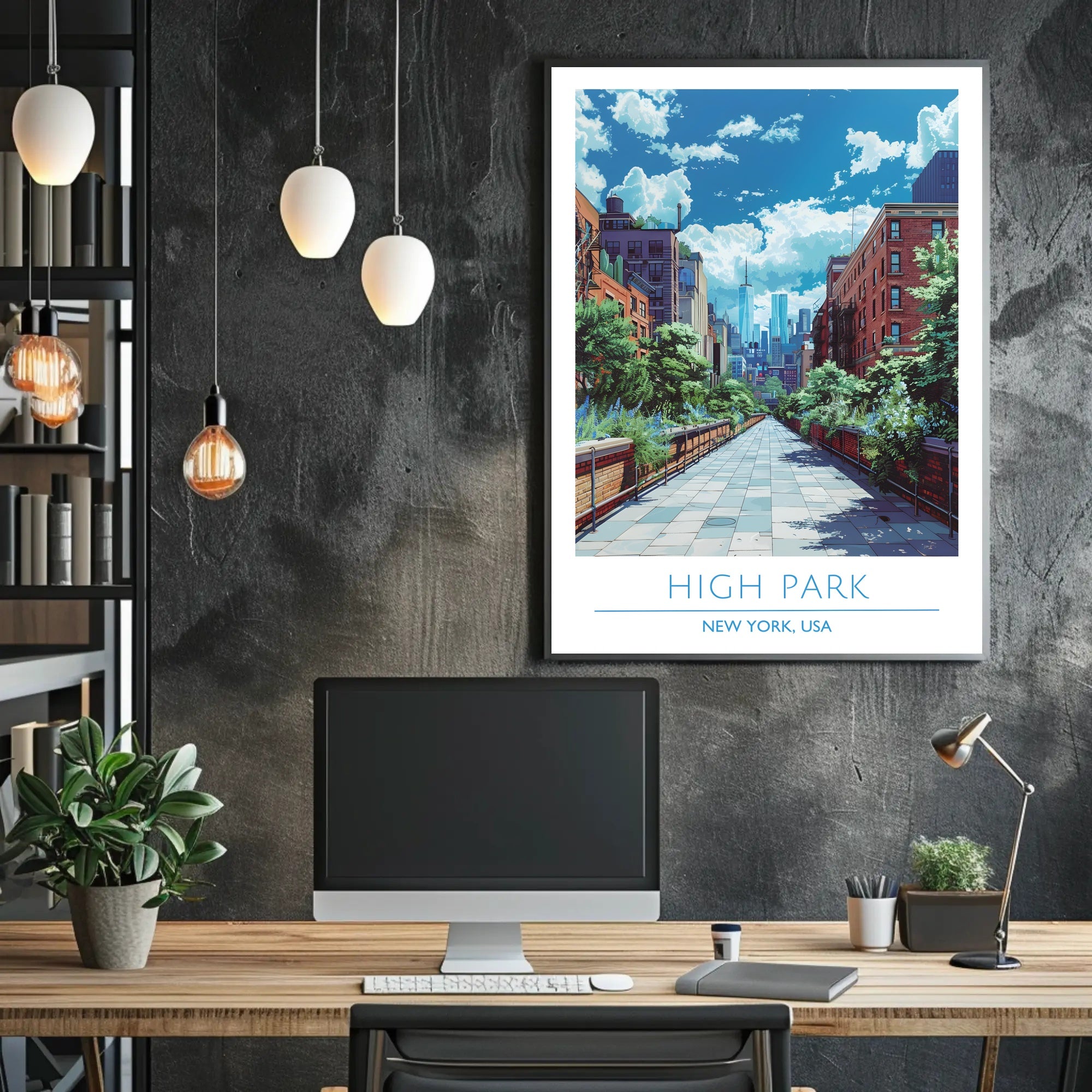 High Park in New York Poster