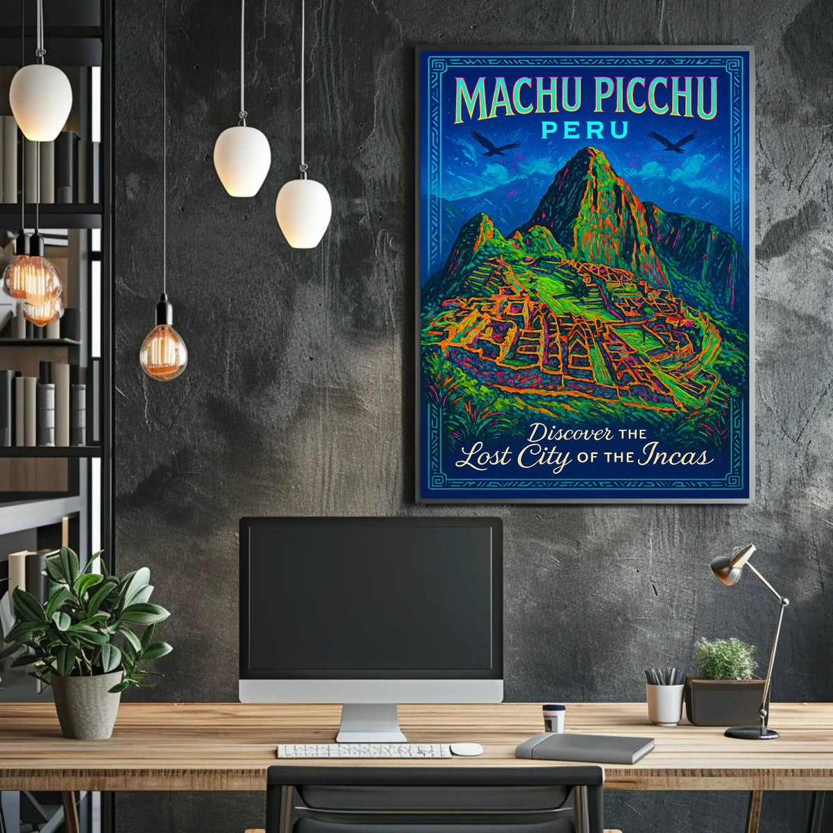 Discover Machu Picchu Poster