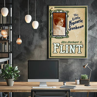 Vintage Art Nouveau Hypnosis Show Cultural or Heritage Poster