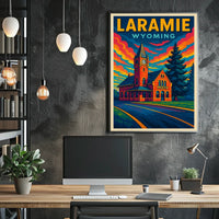 Laramie, Wyoming Poster