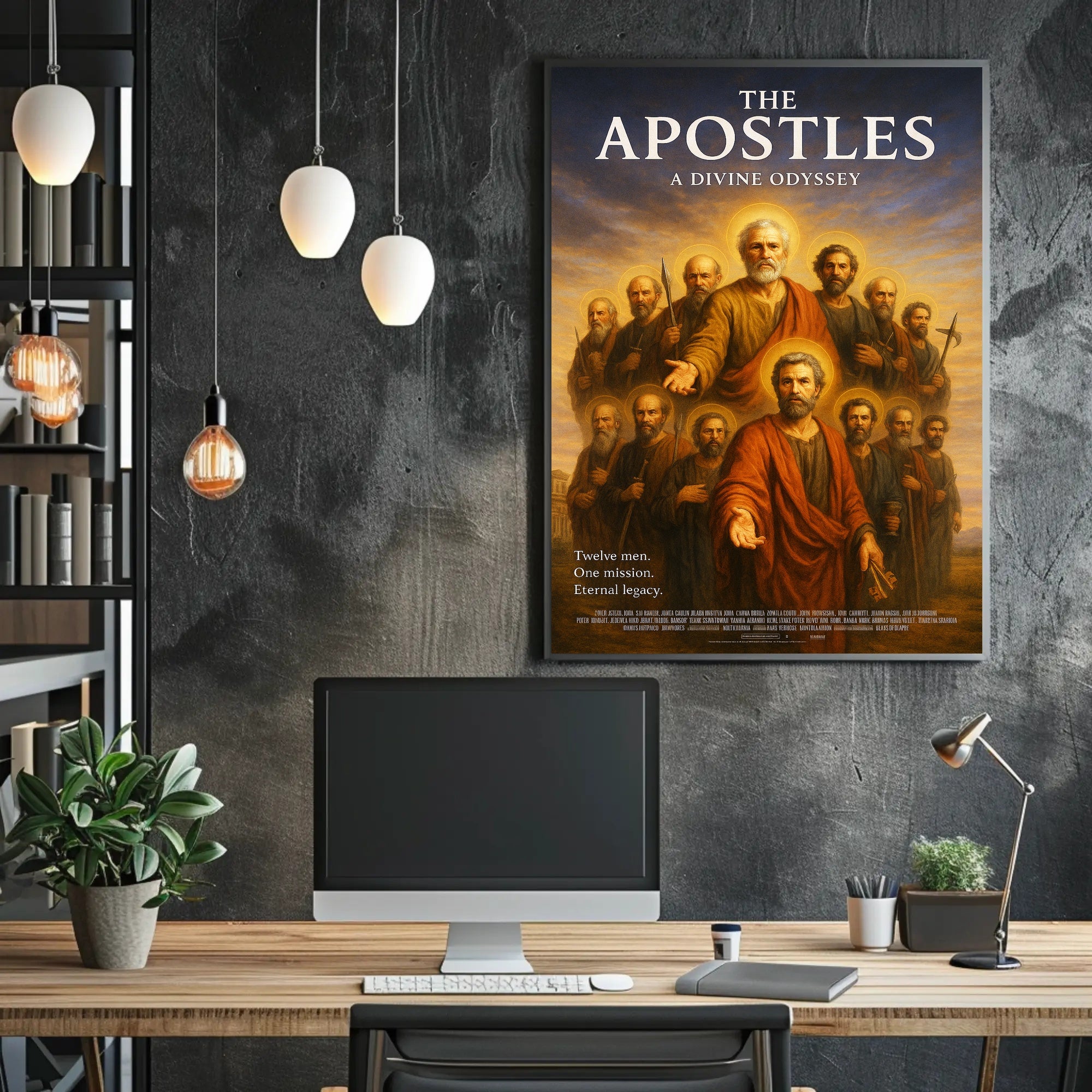 The Apostles A Divine Odyssey Poster PosterGoat