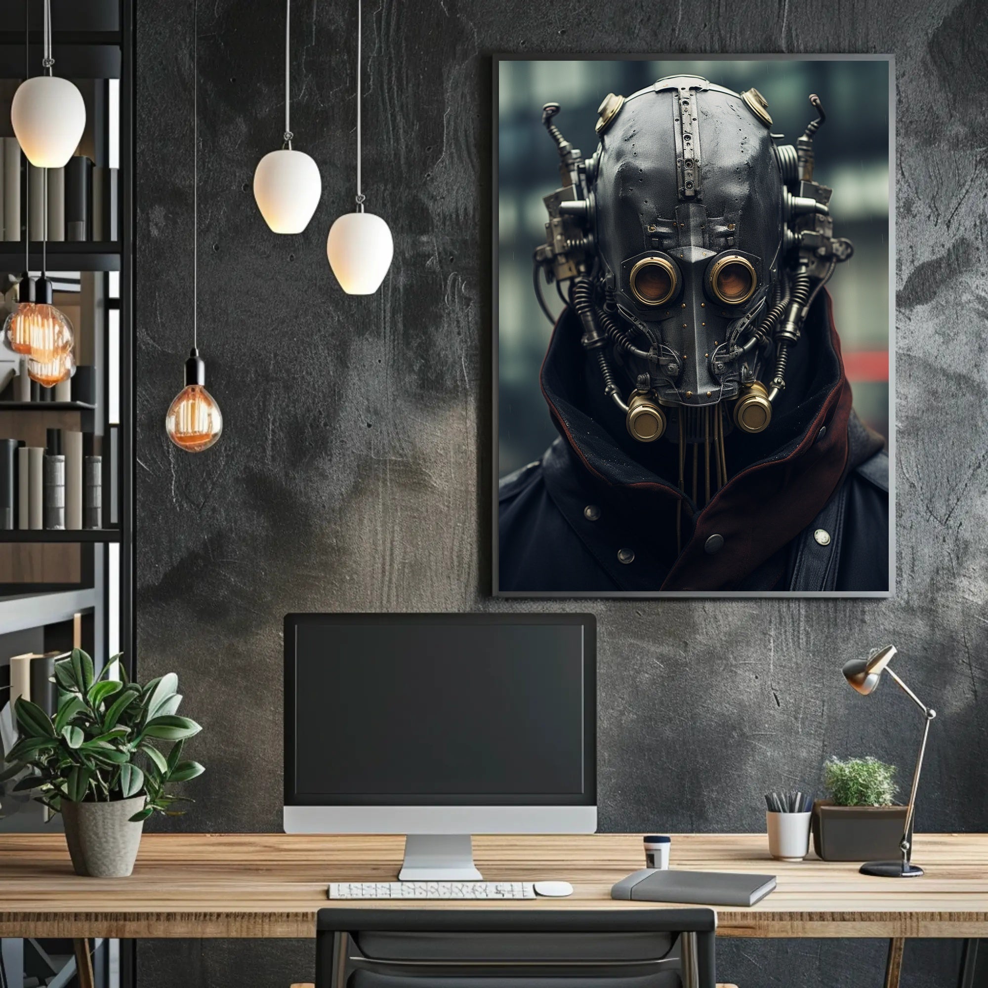 Steampunk Sentinel Poster PosterGoat