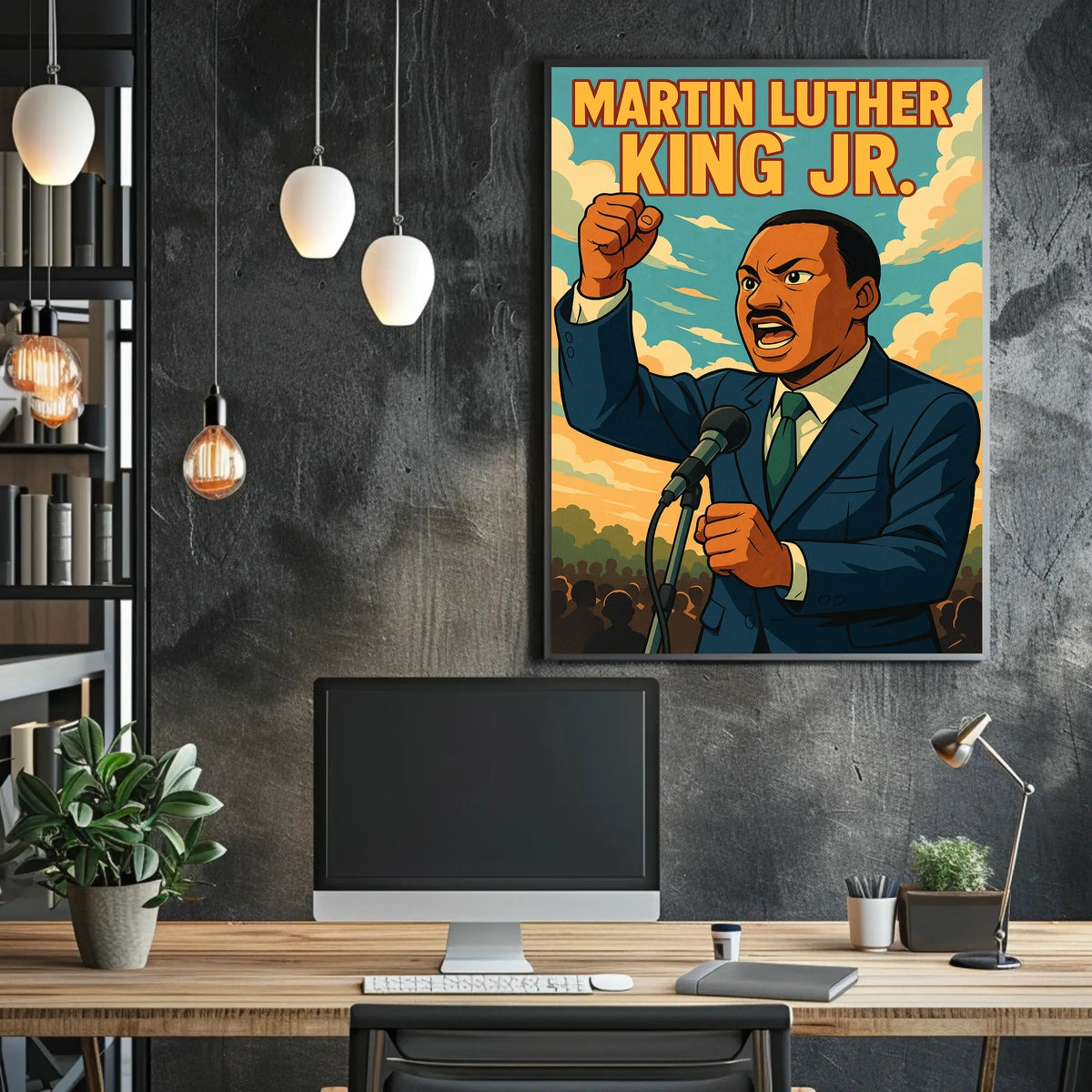 Martin Luther King Jr. Inspirational Poster