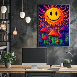 Abstract Harmony in Nature Poster