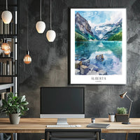 Serene Landscapes of Alberta Poster PosterGoat