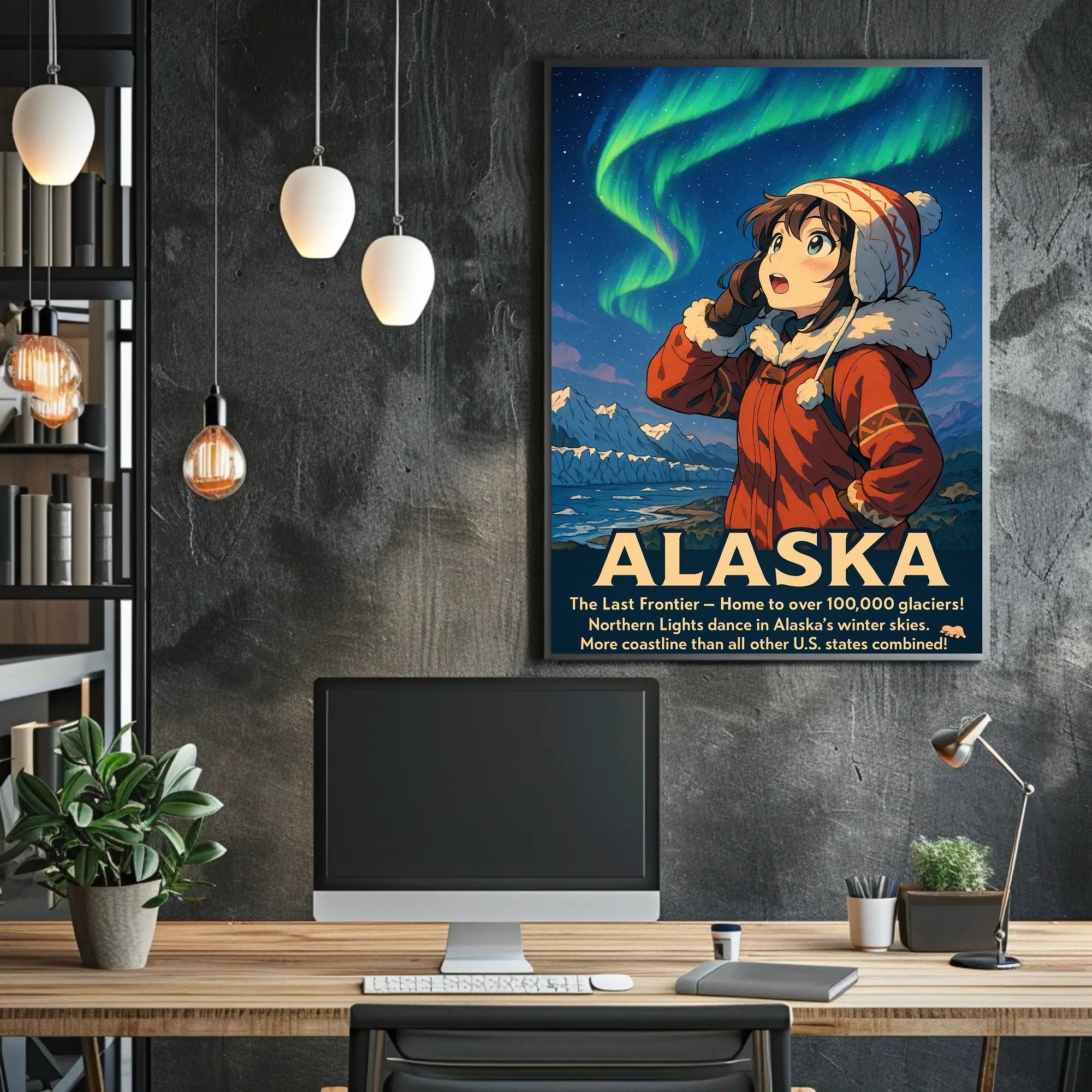 Alaska The Last Frontier Poster