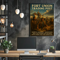 Fort Union Trading Post Poster