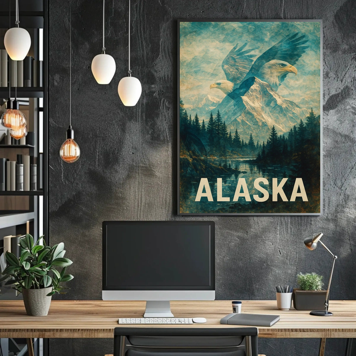 Alaska Wilderness Poster