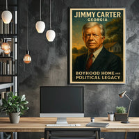 Jimmy Carter Georgia Legacy Poster