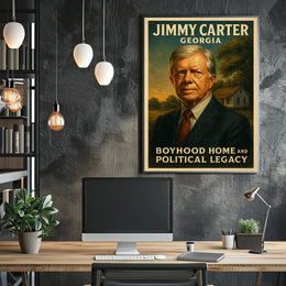 Jimmy Carter Georgia Legacy Poster