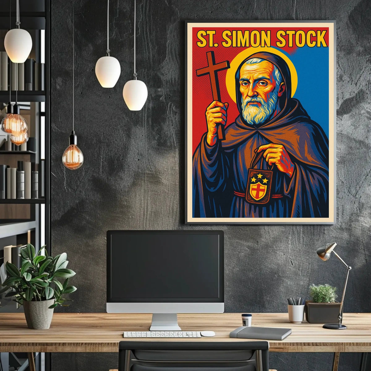 St. Simon Stock Poster