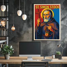 St. Simon Stock Poster